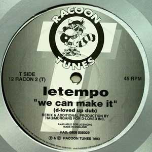 Letempo - We Can Make It | Racoon Tunes (12 RACON 2)