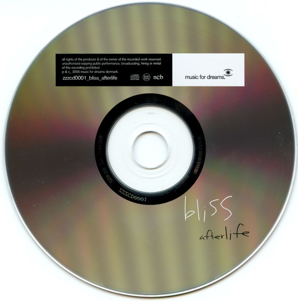Bliss - Afterlife | Music For Dreams (zzzcd0001) - 3 Bliss - Afterlife | Music For Dreams (zzzcd0001) - 3