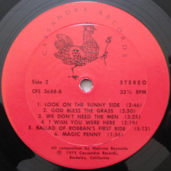 Malvina Reynolds - Held Over | Cassandra Records (CFS 3688) - 4 Malvina Reynolds - Held Over | Cassandra Records (CFS 3688) - 4