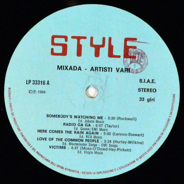Various - Mixada | Style (LP 33316) - 2 Various - Mixada | Style (LP 33316) - 2