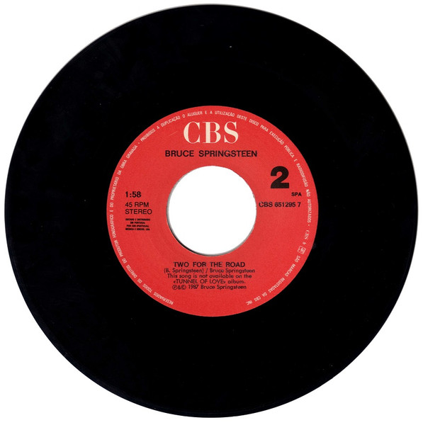 Bruce Springsteen - Tunnel Of Love | CBS (CBS 651295 7) - 4