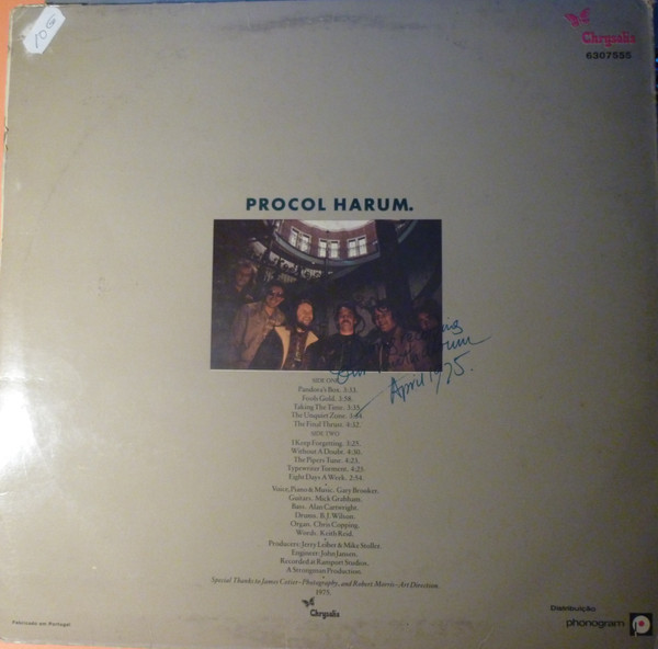 Procol Harum - Procol's Ninth | Chrysalis (6307555) - 2