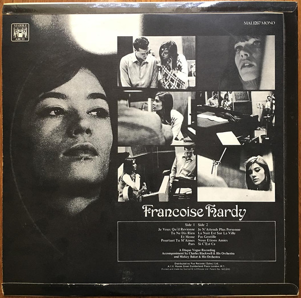 Françoise Hardy - Francoise Mon Amour | Marble Arch (MAL 1267) - 2 Françoise Hardy - Francoise Mon Amour | Marble Arch (MAL 1267) - 2