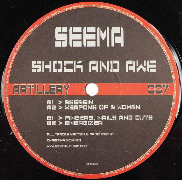 SEEMA - Shock And Awe | Artillery (Artillery007) - main