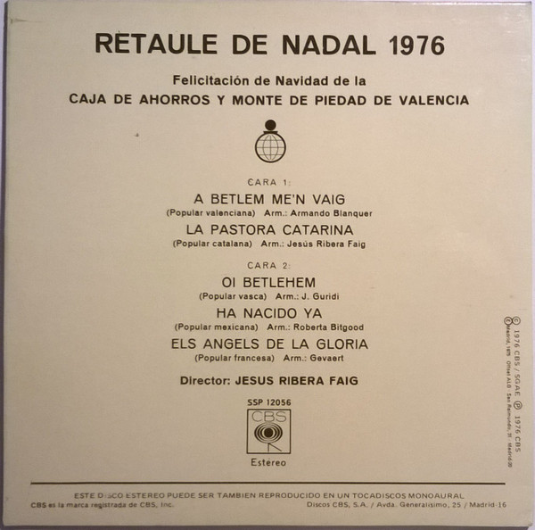 Retaule De Nadal 1976