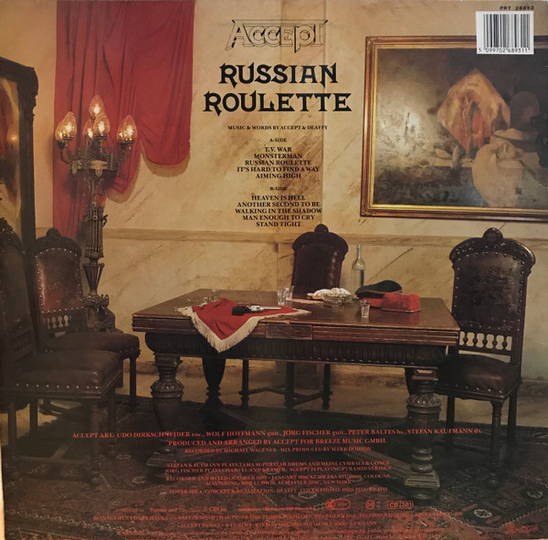 Accept - Russian Roulette | Portrait (PRT 26893) - 2