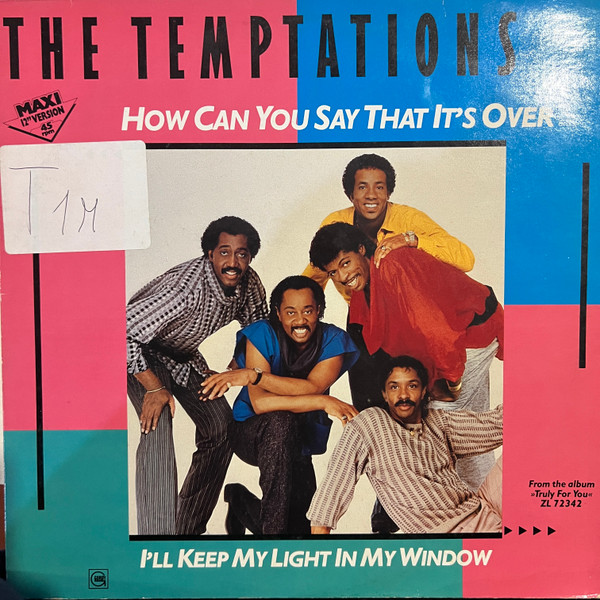 The Temptations - How Can You Say That It's Over | Gordy (ZT40212 AF)