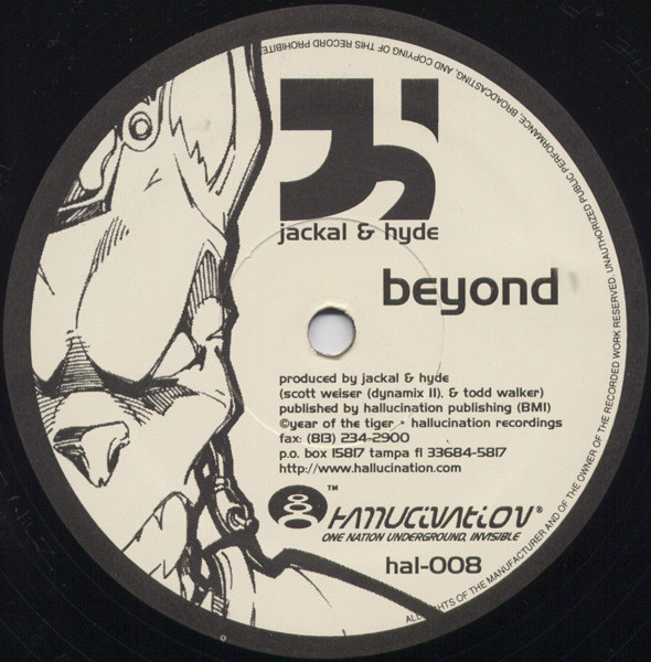 Jackal & Hyde - Beyond / Get Down To My Technique | Hallucination (hal-008) - 3