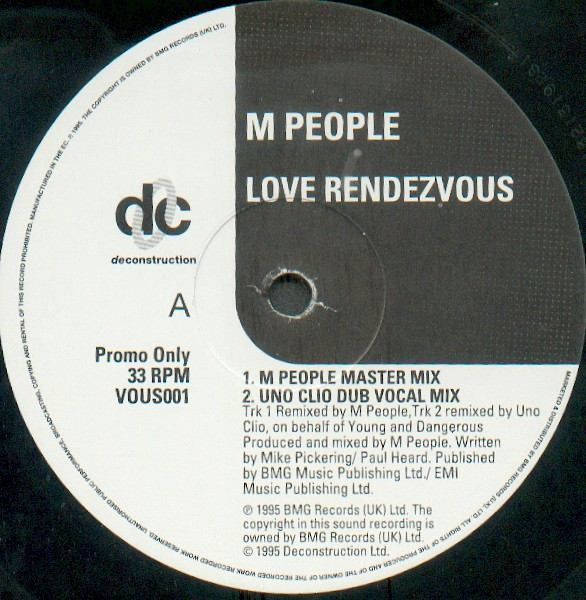 M People - Love Rendezvous | Deconstruction (VOUS001)