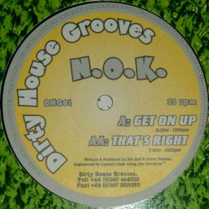 N.O.K. - Get On Up / That's Right | Dirty House Grooves (DHG01) - main