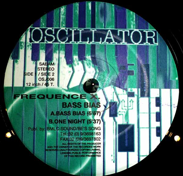 Frequence X - Bass Bias | Oscillator (OS./006)