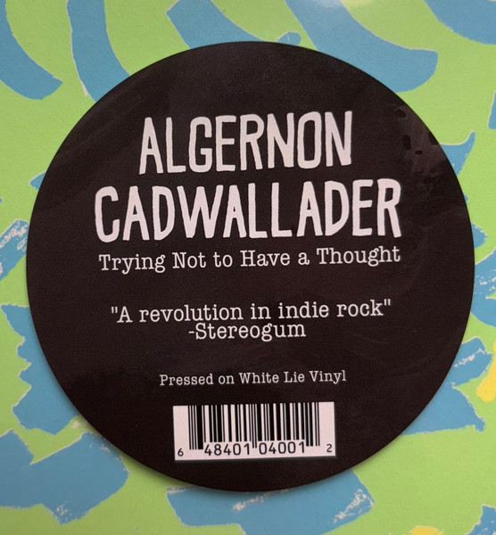 Algernon Cadwallader - Trying Not To Have A Thought | Saddle Creek (LBJ-400) - 2