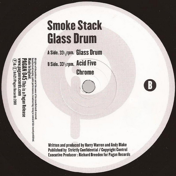 Smokestack - Glass Drum | Pagan (PAGAN 045) - main