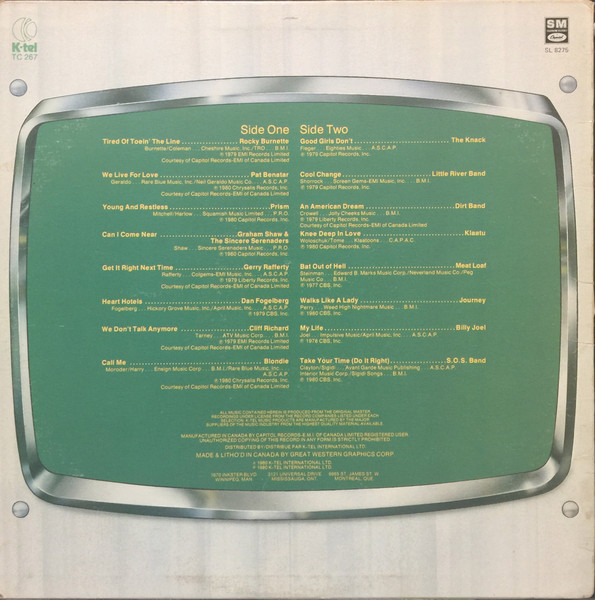 Various - Sound Waves - Today's Top Hits And Stars | K-Tel (TC-267) - 2 Various - Sound Waves - Today's Top Hits And Stars | K-Tel (TC-267) - 2