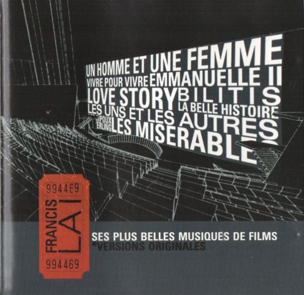 Francis Lai - Ses Plus Belles Musiques De Films | Quartett Music (RAD2-1346) - main Francis Lai - Ses Plus Belles Musiques De Films | Quartett Music (RAD2-1346) - main