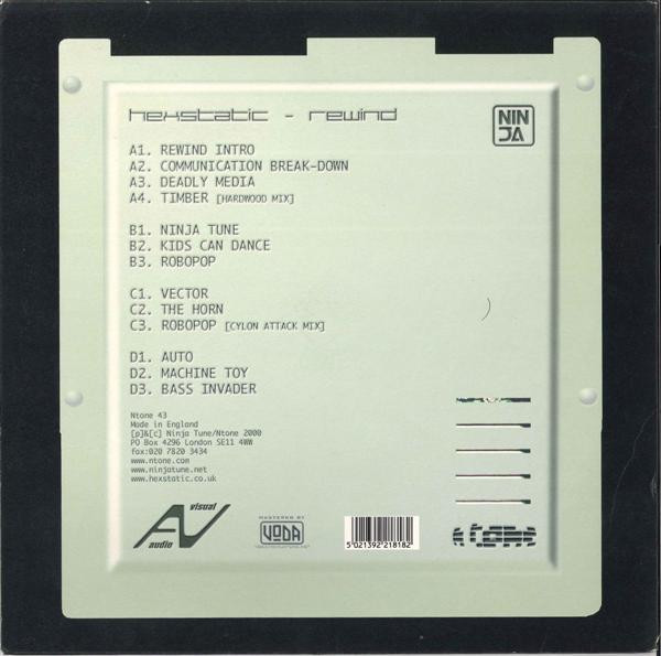 Hexstatic - Rewind | Ntone (NTONE 43) - 2 Hexstatic - Rewind | Ntone (NTONE 43) - 2