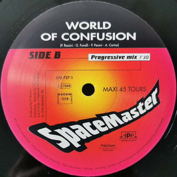 Space Master - World Of Confusion | Airplay Records (576 737-1) - 3 Space Master - World Of Confusion | Airplay Records (576 737-1) - 3