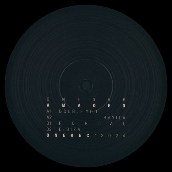 Amadeo Savio - Double You | One Records (ONE056)