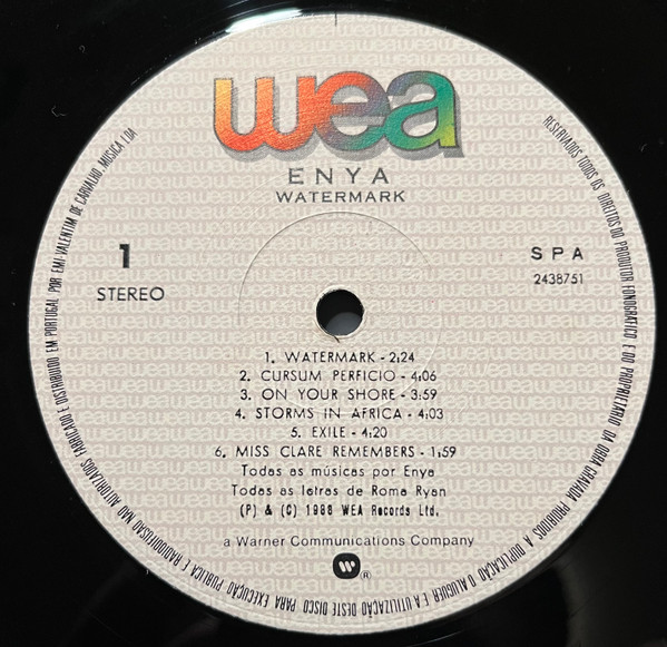 Enya - Watermark | WEA (2438751)