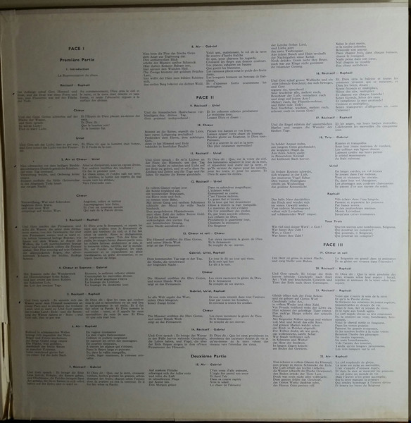 Joseph Haydn , Agnes Giebel , Richard Holm , Heinz Rehfuss , Wiener Akademie Kammerchor , Orchester Der Wiener Staatsoper - La Création | Guilde Internationale Du Disque (MMS-2209) - 3 Joseph Haydn , Agnes Giebel , Richard Holm , Heinz Rehfuss , Wiener Akademie Kammerchor , Orchester Der Wiener Staatsoper - La Création | Guilde Internationale Du Disque (MMS-2209) - 3