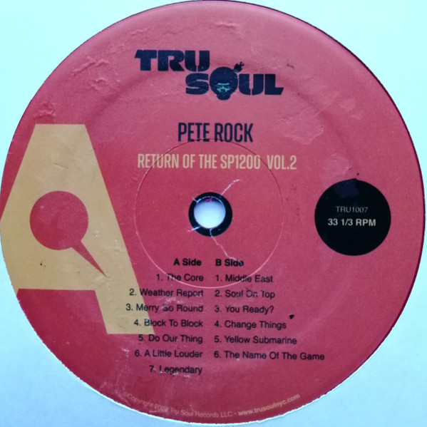 Pete Rock - Return Of The SP1200 Vol. 2 | Tru Soul Records (TRU1015-LP) - 4 Pete Rock - Return Of The SP1200 Vol. 2 | Tru Soul Records (TRU1015-LP) - 4