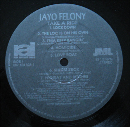 Jayo Felony - Take A Ride | JMJ (697 124 038-1) - 3 Jayo Felony - Take A Ride | JMJ (697 124 038-1) - 3