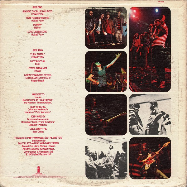 Patto - Roll 'Em Smoke 'Em Put Another Line Out | Island Records (SW-9322) - 2 Patto - Roll 'Em Smoke 'Em Put Another Line Out | Island Records (SW-9322) - 2