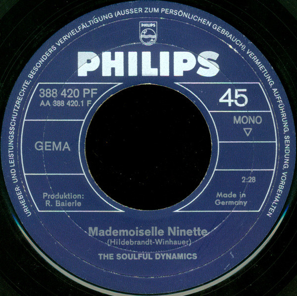 Soulful Dynamics - Mademoiselle Ninette | Philips (388 420 PF) - 3