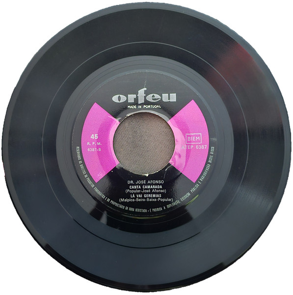 José Afonso - Menina Dos Olhos Tristes | Orfeu (ATEP 6387) - 4