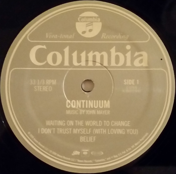 John Mayer - Continuum | Aware Records (88697 27976 1) - 3
