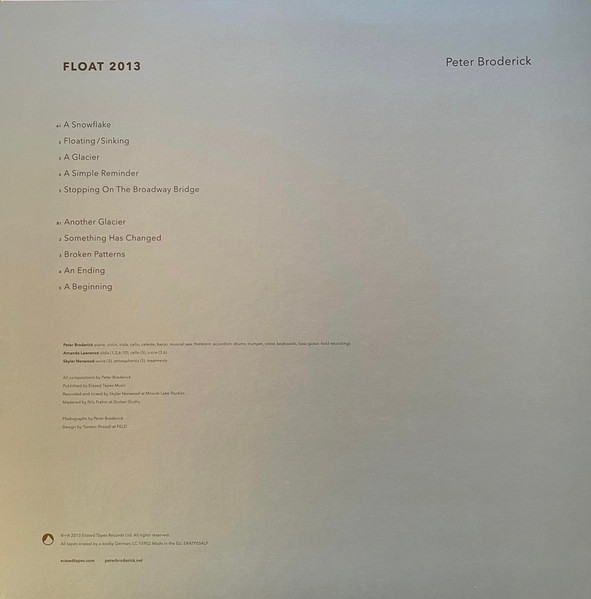 Peter Broderick - Float 2013 | Erased Tapes Records (ERATP054LP) - 2