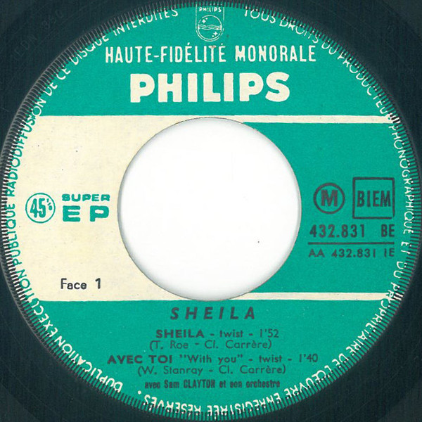 Sheila - Sheila | Philips (432.831 BE) - 3