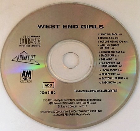 West End Girls - West End Girls | A&M Records (70301 9169 2) - 3 West End Girls - West End Girls | A&M Records (70301 9169 2) - 3