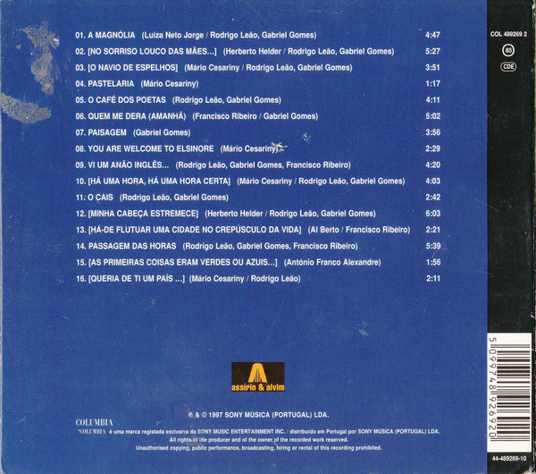 Os Poetas - Entre Nós E As Palavras | Columbia (COL 489269 2) - 2 Os Poetas - Entre Nós E As Palavras | Columbia (COL 489269 2) - 2