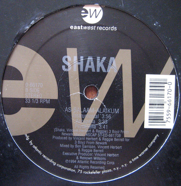 Shaka - As-Salaam-Alaikum | EastWest Records America (0-66170) - 2 Shaka - As-Salaam-Alaikum | EastWest Records America (0-66170) - 2