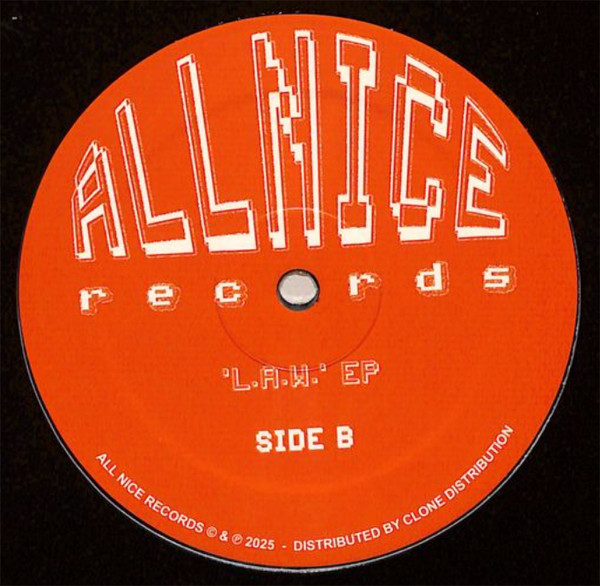 DJ Overdose - L.A.W. EP | All Nice Records (NICE 004) - 2