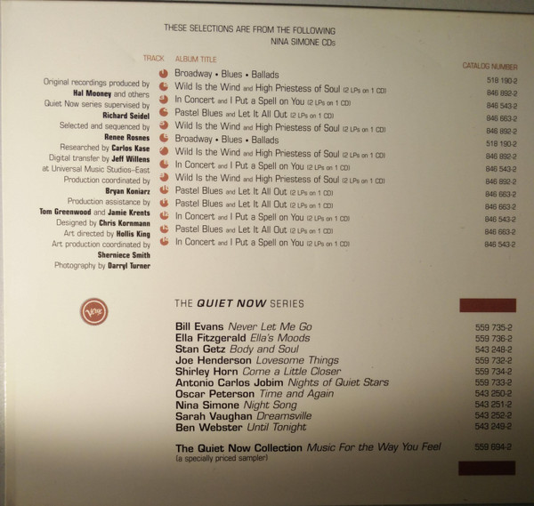 Nina Simone - Night Song | Verve Records (543 251-2) - 4 Nina Simone - Night Song | Verve Records (543 251-2) - 4