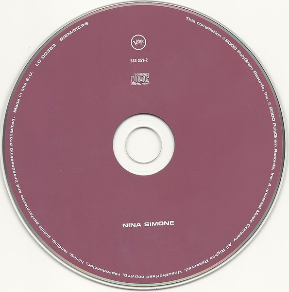 Nina Simone - Night Song | Verve Records (543 251-2) - 3 Nina Simone - Night Song | Verve Records (543 251-2) - 3