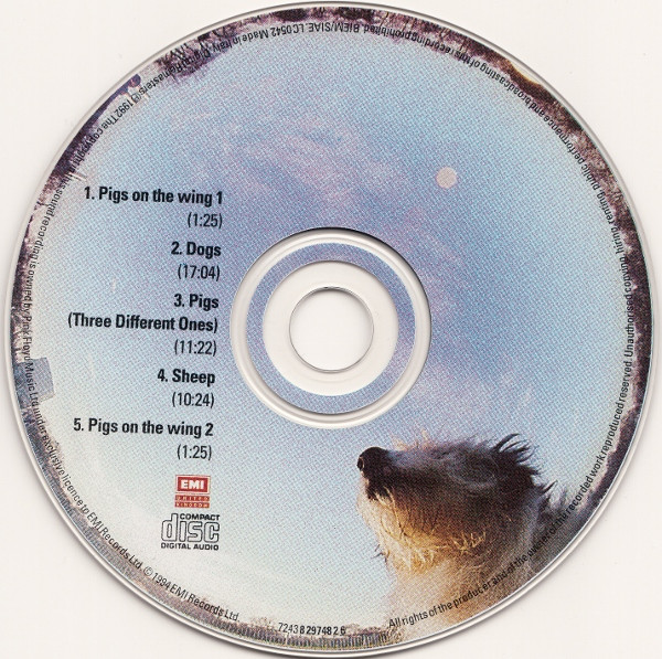 Pink Floyd - Animals | EMI United Kingdom (7243 8 29748 2 6) - 3 Pink Floyd - Animals | EMI United Kingdom (7243 8 29748 2 6) - 3