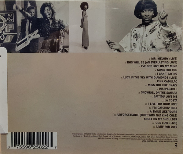 Natalie Cole - Greatest Hits • Volume I | Elektra (CD 62582) - 2 Natalie Cole - Greatest Hits • Volume I | Elektra (CD 62582) - 2