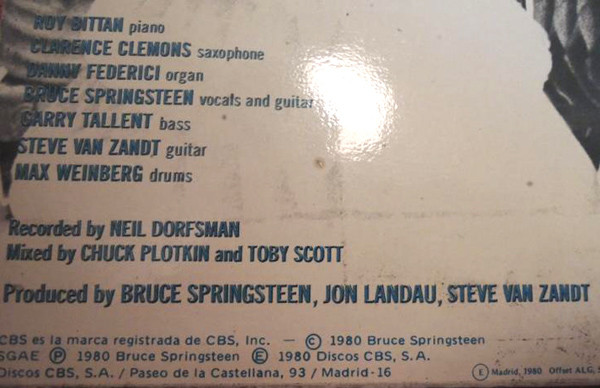 Bruce Springsteen - The River | CBS (S 88510) - main