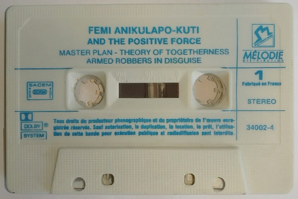 Femi Kuti And Femi Kuti & The Positive Force - Femi Anikulapo Kuti And The Positive Force | Mélodie Distribution (34002-4) - 2 Femi Kuti And Femi Kuti & The Positive Force - Femi Anikulapo Kuti And The Positive Force | Mélodie Distribution (34002-4) - 2