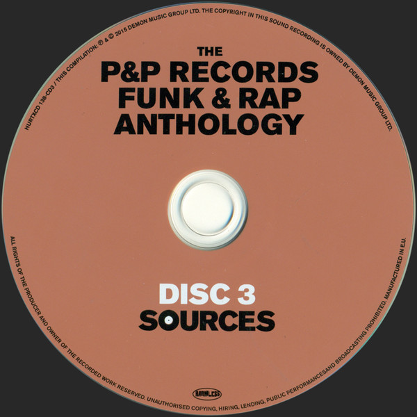 Various - The P&P Records Funk & Rap Anthology | Harmless (HURTXCD 138) - 4 Various - The P&P Records Funk & Rap Anthology | Harmless (HURTXCD 138) - 4