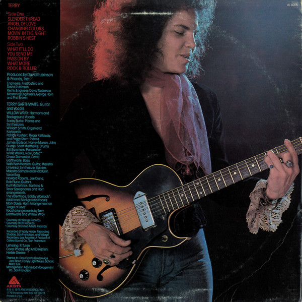 Terry Garthwaite - Terry | Arista (AL 4055) - 2