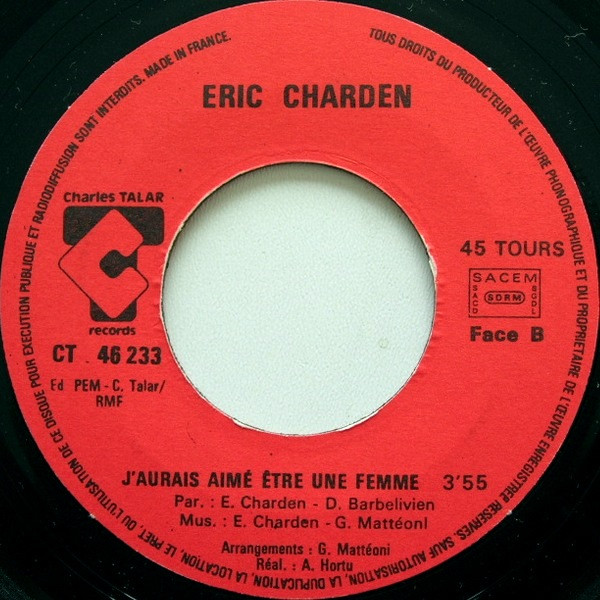 Eric Charden - L'été S'ra Chaud | Charles Talar Records (CT 46 233) - 4 Eric Charden - L'été S'ra Chaud | Charles Talar Records (CT 46 233) - 4