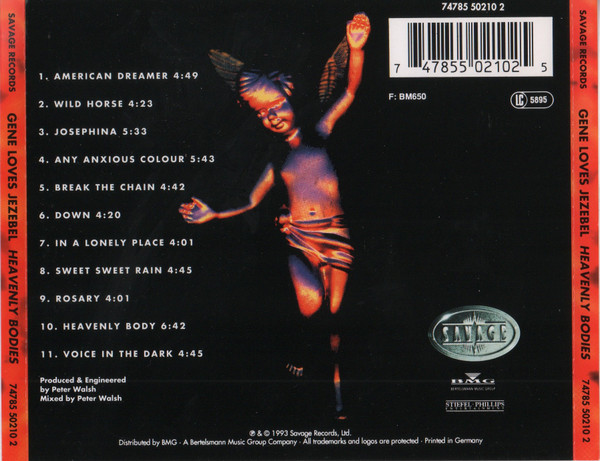 Gene Loves Jezebel - Heavenly Bodies | Savage Records (74785 50210 2) - 2