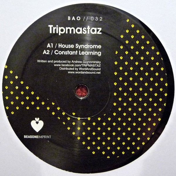 Tripmastaz - House Syndrome EP | Be As One Imprint (BAO 032) - main Tripmastaz - House Syndrome EP | Be As One Imprint (BAO 032) - main