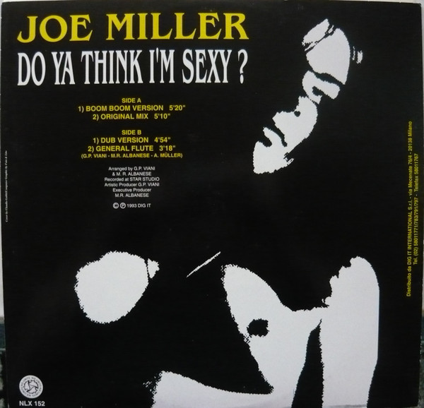 Joe Miller - Do Ya Think I'm Sexy? | No Limits (NLX 152) - 2