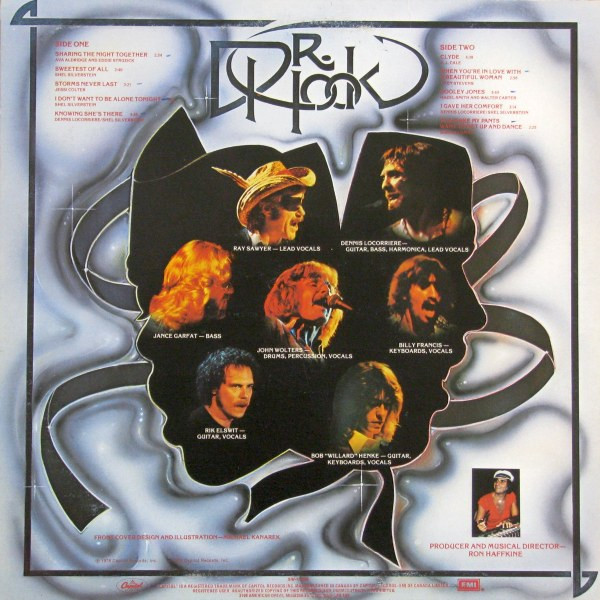 Dr. Hook - Pleasure & Pain | Capitol Records (SW-11859) - 2
