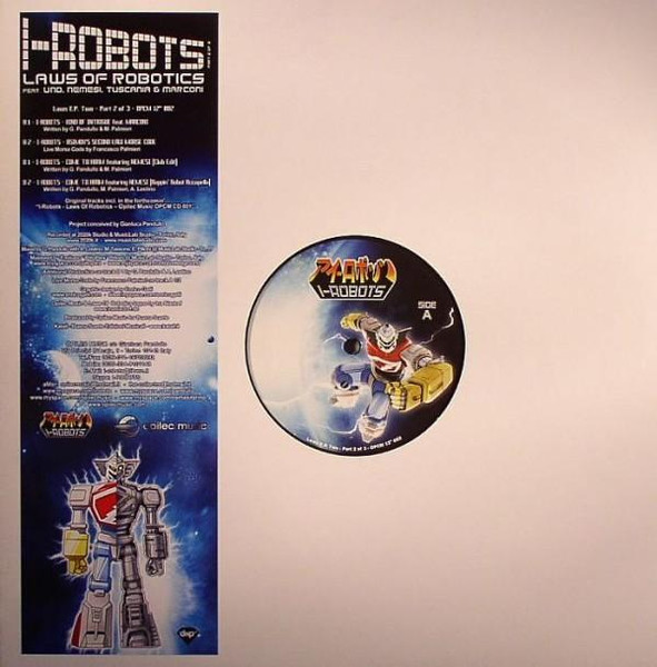 I-Robots - Laws Of Robotics - Laws E.P. Two | Opilec Music (OPCM 12" 002) - main I-Robots - Laws Of Robotics - Laws E.P. Two | Opilec Music (OPCM 12" 002) - main